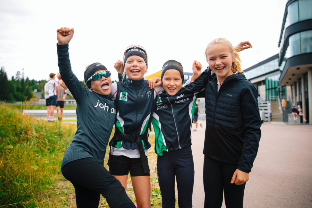 Bilde fra Bull sommerskiskole i Holmenkollen