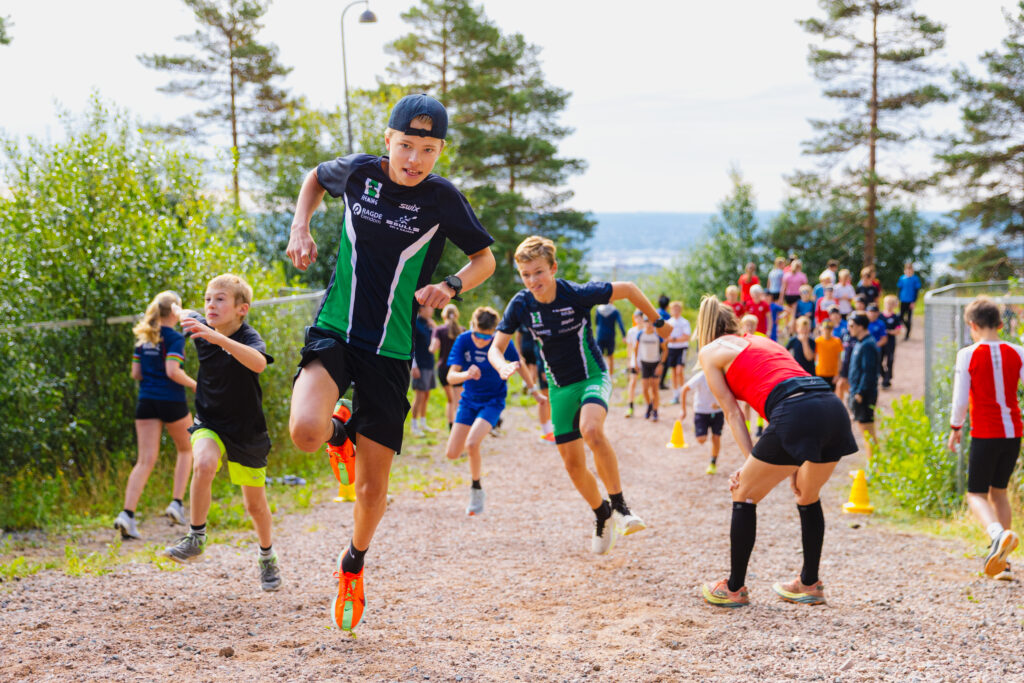 Bilde fra Bull sommerskiskole i Holmenkollen